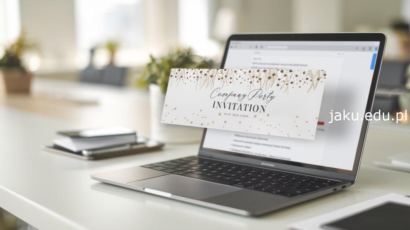 Creating the Perfect Company Party Invitation Email Sample 1