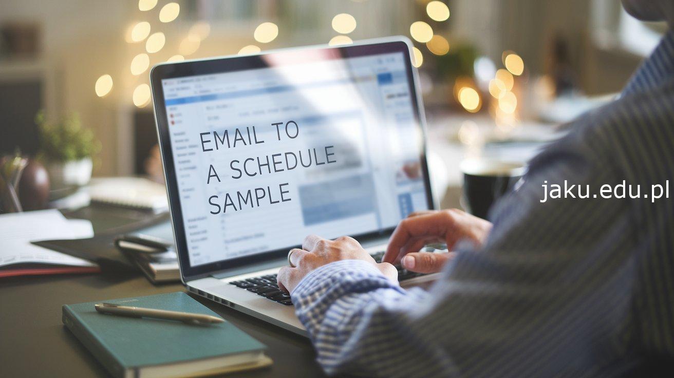 Email to Schedule a Meeting Sample: Crafting the Perfect Invitation 1