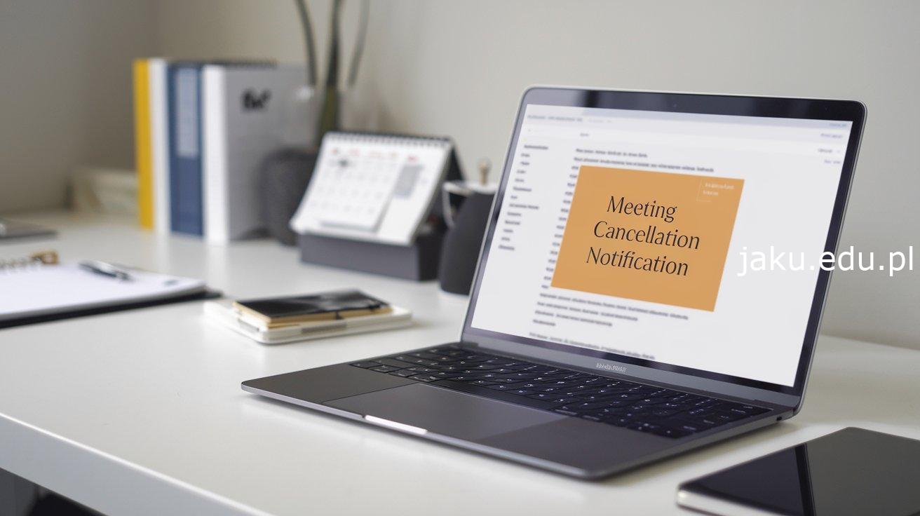 Understanding the Importance of a Sample of Meeting Cancellation Email Notification 1