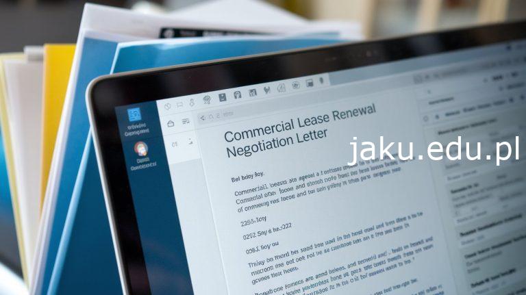 commercial lease renewal negotiation letter