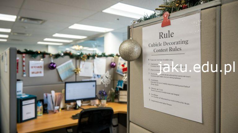 cubicle decorating contest rules