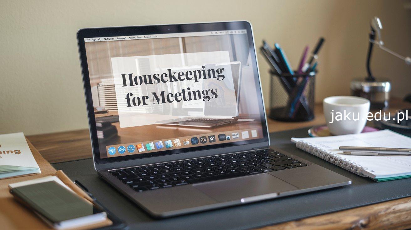 housekeeping for meetings