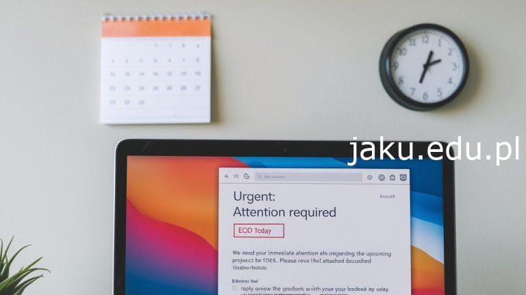 how to express urgency in an email example