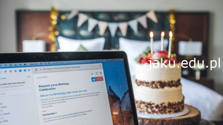 how to request birthday cake from hotel