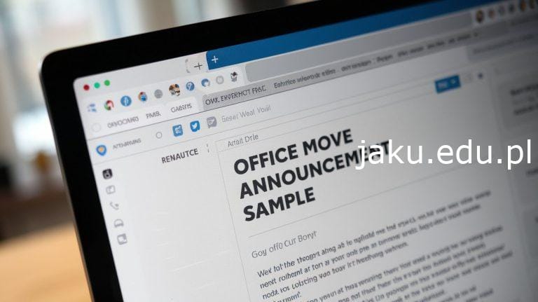 office move announcement sample
