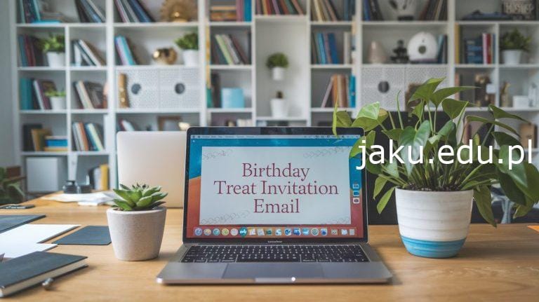 birthday treat invitation email