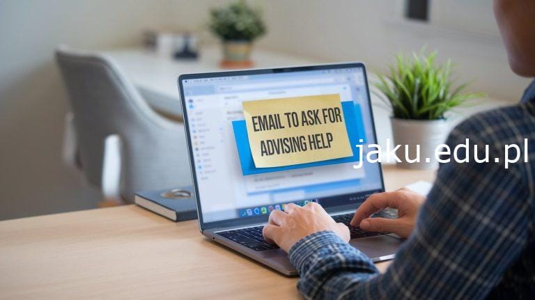 email to ask for advising help