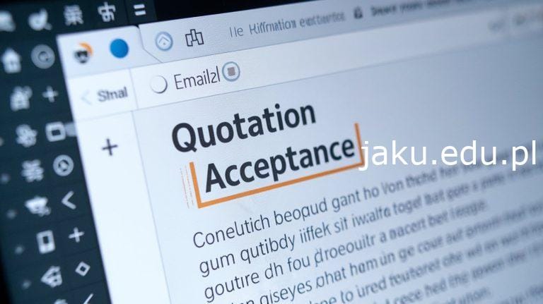 quotation acceptance