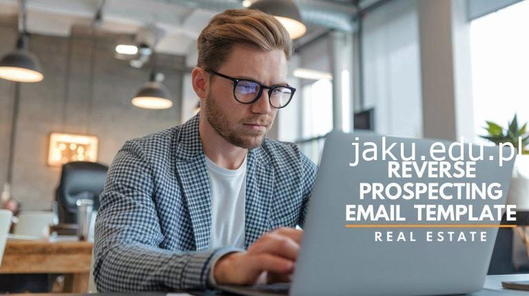 reverse prospecting email template real estate